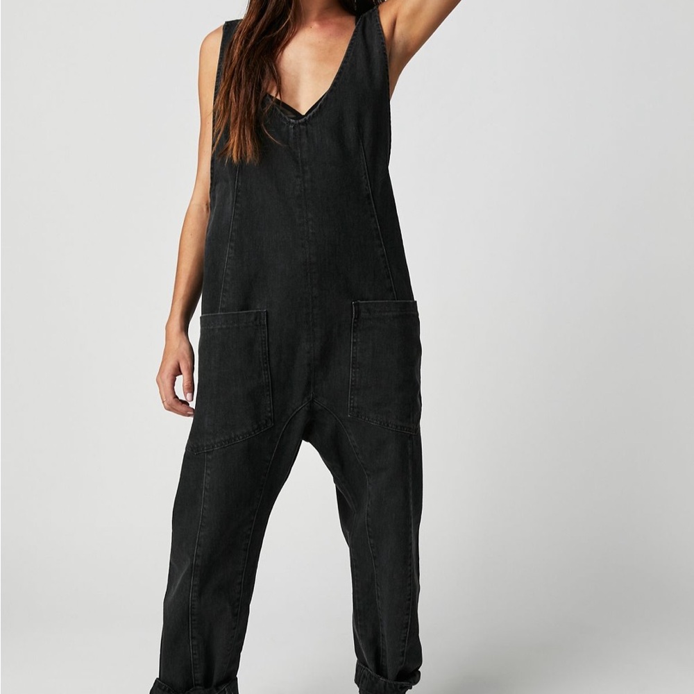 Free people high roller Overalls
